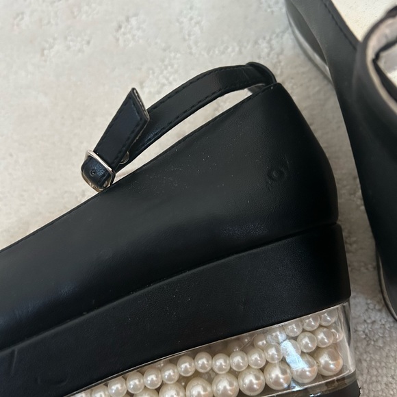 Harajuku LAGRACE MART Pearl platform heels kawaii Japan Lolita rare art coquette - Picture 4 of 9